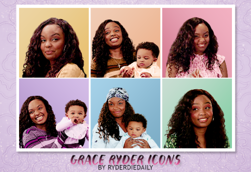 ryderdiedaily:GRACE RYDER ICONS. 36 icons under the cut. 6 screencaps, in 6 colors. all are 150x150.