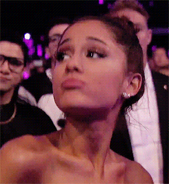 dailyarianagifs - During Justin Bieber’s Performance at the...