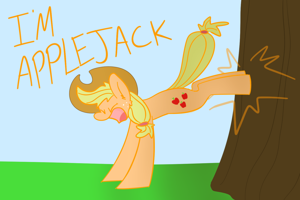 applejack-applejack:  No apples. Just floaty glowy bits.  :(  Aww. poor AJ ;w; But