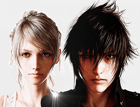 eternal-nox:  Noctis Lucis Caelum and Lunafreya Nox Fleuret  The Oracle and King