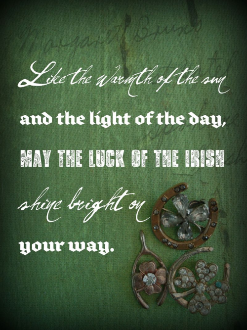 An Irish blessing to everyone today adult photos