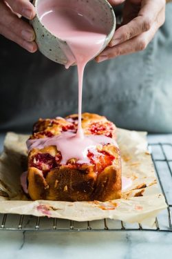 sweetoothgirl:    Blood Orange Loaf Cake