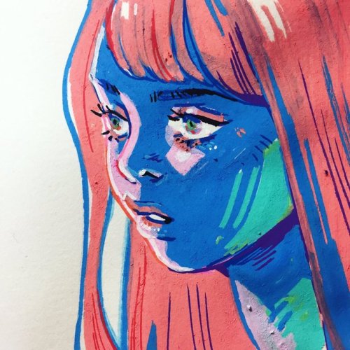 I got into paint markers in the last two months. I haven’t done anything big yet, but maybe I 