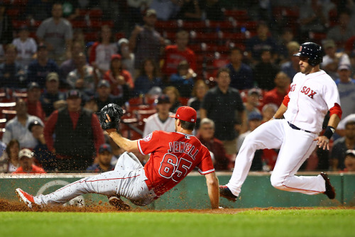 Photo recap from the June 27th game between the Angels and Red Sox for Getty.