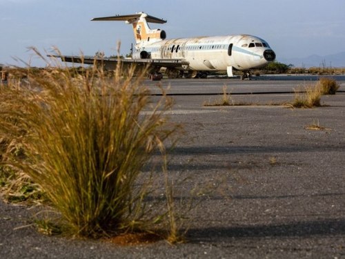 Nicosie (Cyprus), abandoned airport. Nudes &amp; Noises  