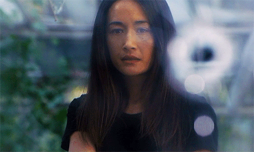 I thought that if I wasn’t around, you could move on with your lives.   Maggie Q as Nikita Mears in 