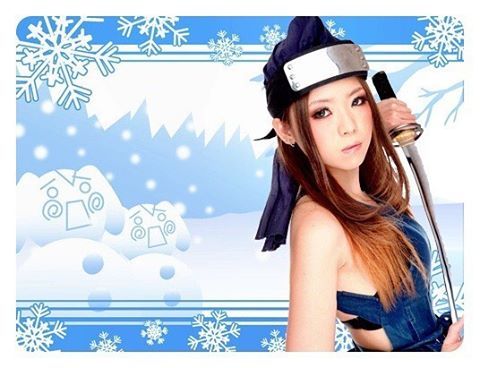 秋葉原 雪降り#忍者 #ninja #kunoichi #秋葉原 #ninjas #kunoichis #japan