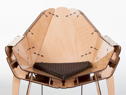 designcube:  Freeform Armchair 02 by Adorjan Portik