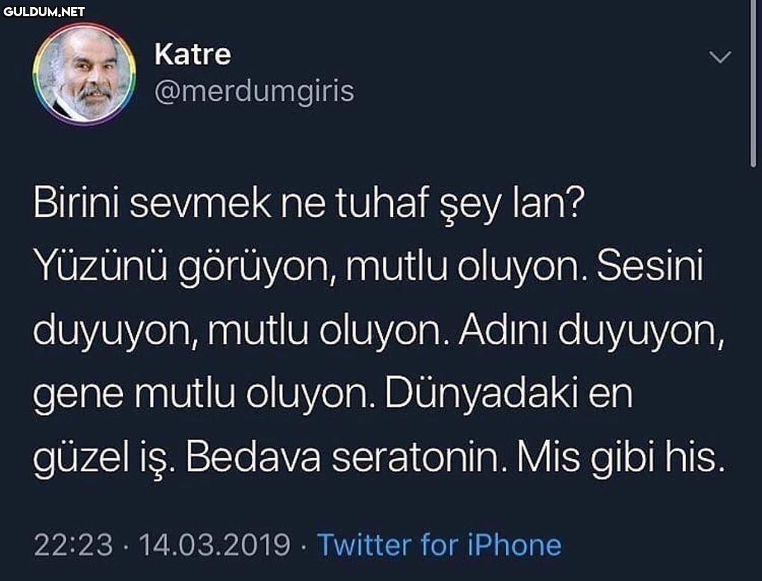 Katre @merdumgiris Birini...