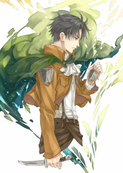 hooray-anime:  Levi / Rivaille by kagalin 