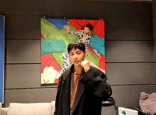 Jungkook Showing Off His Shaved Head