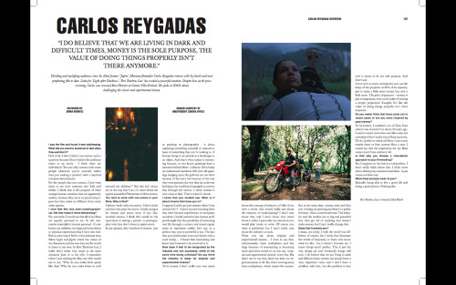 CARLOS REYGADAS INTERVIEW PUBLISHED IN IDOL MAGAZINE ISSUE 5 (FEBRUARY 2013)