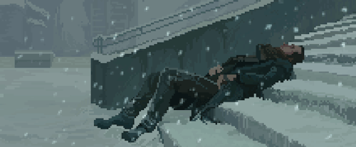 lynchlightman:  I’ve pixelated the famous scenes from my favourite film series Blade Runner in 2020. I wanted to share it with you and hope you enjoy it. ＜3