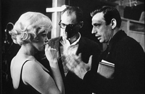24hoursinthelifeofawoman: Monroe, Miller, Montand, Signoret: When golden couples meet 1960