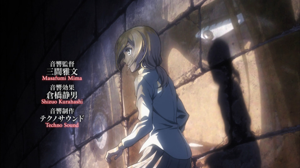 MANGA SPOILERSSo in the new opening, the scene projected on Kristoria and the wall