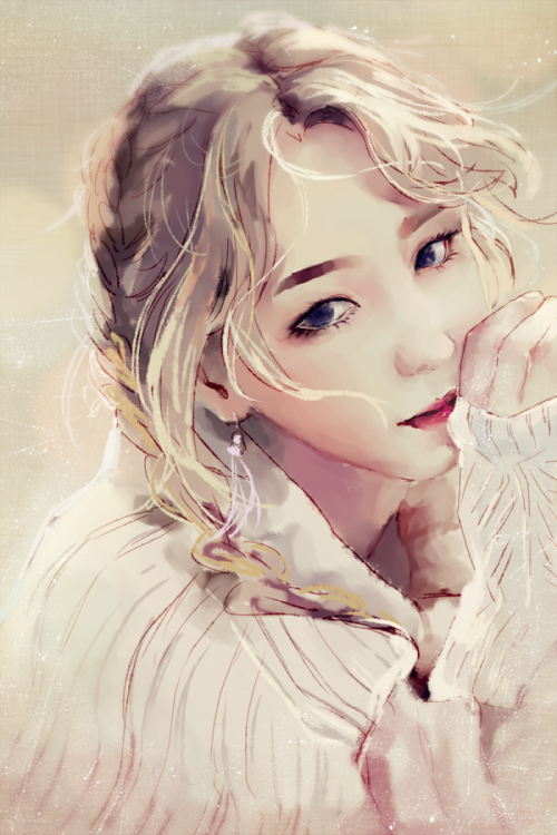 Quick scribble for our kid leader’s birthday <3Orig photo