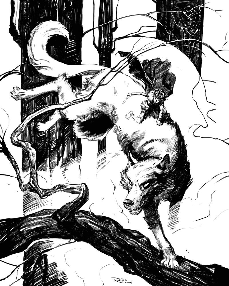 spyrale:    Through the Woods by Nick Robles 