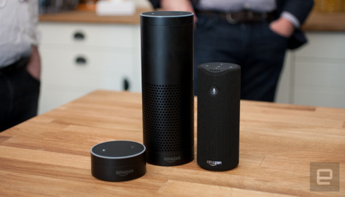 engadget:Now you have two more things to yell ‘Alexa’ at!Meet the Amazon Tap and Echo Dot