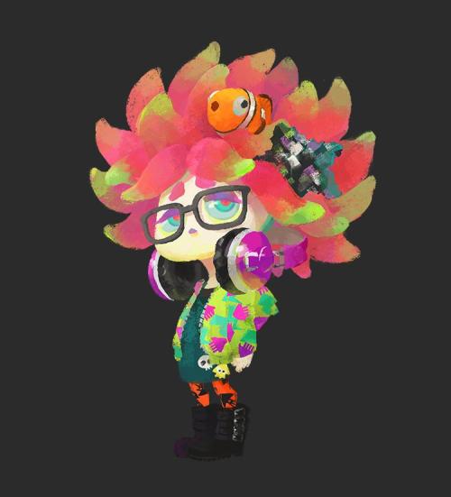 noahberkley:  Splatoon concept art. So cool. so fresh  cant wait <3