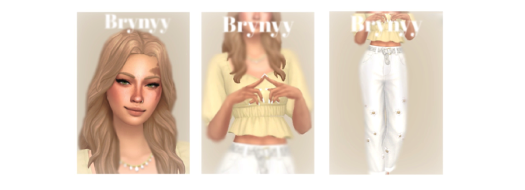 Brynyy Daisy Set By Brynyy