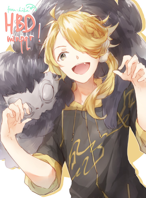 happy bday @minpqr​!! i was supposed to upload right on your bday orz sorry that i&rsquo;m reall