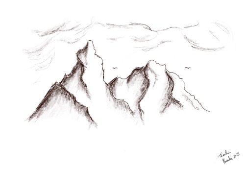 Ferry Doodles - Mountains