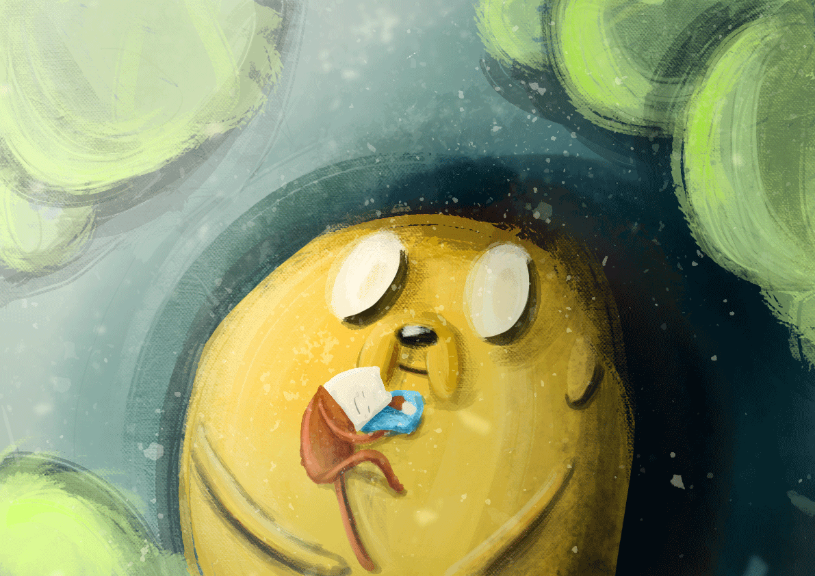 anaritadrawings:  jake watching the stars  