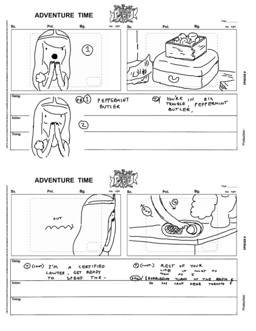 Apple Wedding - deleted scene featuring Toronto the Shiba Inu written & storyboarded by Steve Wolfhard