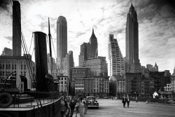 fewthistle:  New York City Pier. 1937. Photographer: