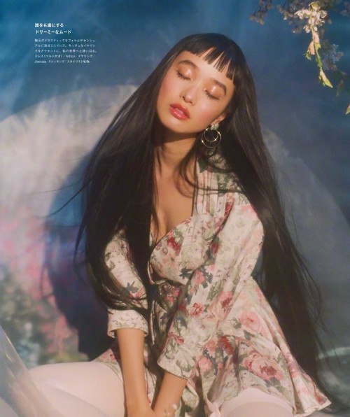 Yuka Mannami photographed for Numero Tokyo May 2019