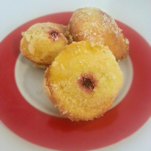 sophiascookingodyssey: Gluten Free Yeast Free Jam Donut Muffins I made a jam filled version of the g