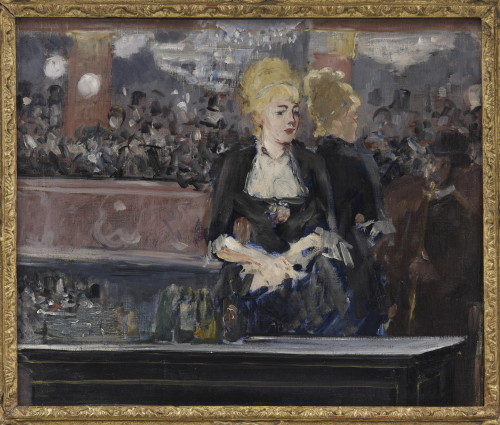 Un bar aux Folies-Bergère = A Bar at the Folies-Bergère Édouard Manet (French; 1832–1883)ca. 1881Oil
