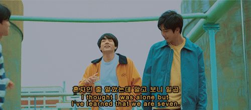 sugahoped:  앞으로 나가야지 한발더 새롭게 더We go on forward another step, newer than the last. for @mykths ♡