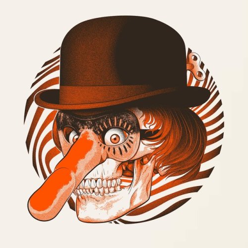  A Clockwork Orange by Guillaume Morellec / Behance / Twitter / Tumblr / Instagram / Facebook / Stor