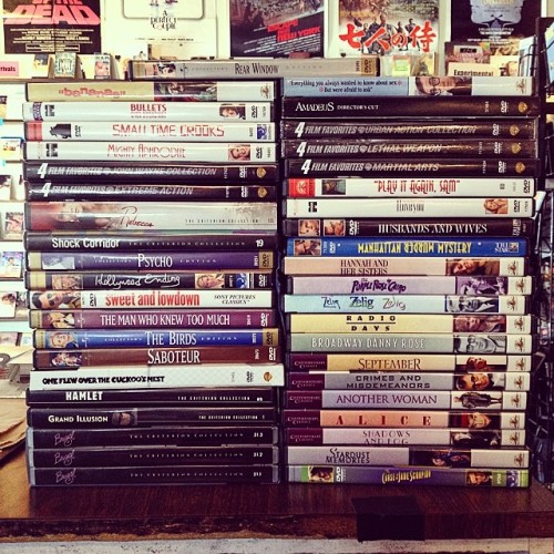 Tons of great DVDs for sale out on the shelves today!! (at CineFile Video)