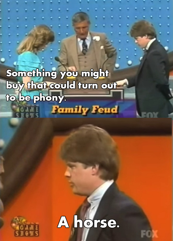 bearer-of-bad-decisions: family feud is a national treasure  yellow orange had my