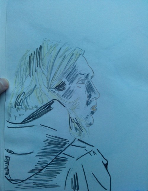 als0here:My Sketches of Évelyne Brochu