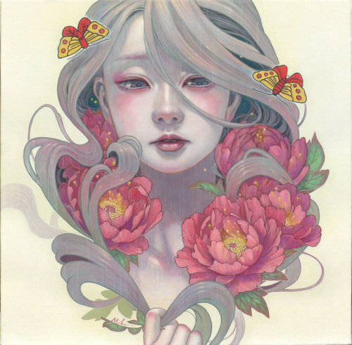 supersonicart:  Miho Hirano’s “The Beauties of Nature” at Corey Helford.Currently on view at Corey Helford Gallery in Los Angeles, California is artist Miho Hirano’s devastatingly gorgeous exhibition, “The Beauties of Nature.”Hirano’s