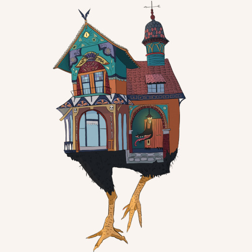 Baba Yaga’s house concept ✧  Cozy for a witch ✧Insta: @debbiebalboa