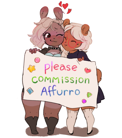 affurro:  Because of school expenses earlier this month I’ve miscalculated my funds which might lead me into going into some debt (avoid debt like the devil). My commissions have been open but I wanted to announce it  once again just in case anyone