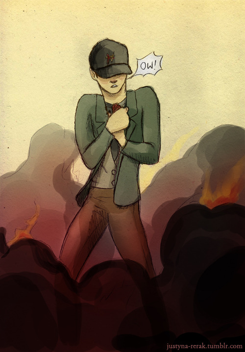rerak-sketchbook:  Hiro - Are you okay?Tadashi - Yeah, I’m alrightHiro - THEN WHAT WERE YOU THINKING, KNUCKLEHEAD?!