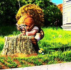 hurdwood:“He hurdles Peaks Point!” [Jumps over a small rock.]“He hurdles the Grand