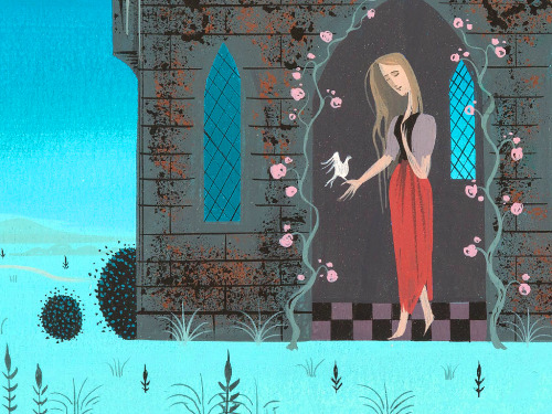 Visual Development For Sleeping Beauty (1959) By Eyvind Earle