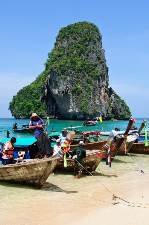 breathtakingdestinations:   Phra Nang Beach - Thailand (by Mark Fischer)