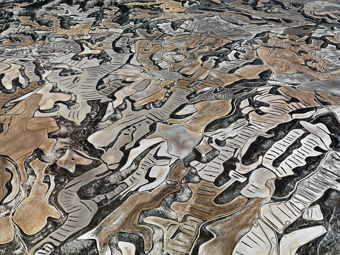 1000scientists:  Edward Burtynsky Dryland Farming #21Monegros County, Aragon, Spain,