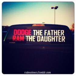 heartlandsweetheart:  Omg… Lmao. I’d like to shake the hand of the man who had the balls to put this on his truck!