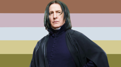 Severus Snape from Harry Potter doesn’t shower!