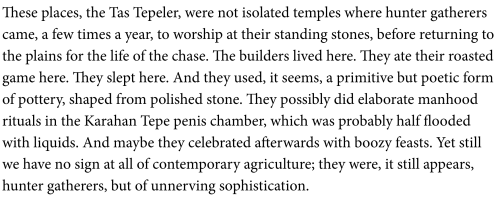 —Sean Thomas, “Is an Unknown, Extraordinarily Ancient Civilisation Buried Under Eastern Turkey?”The 