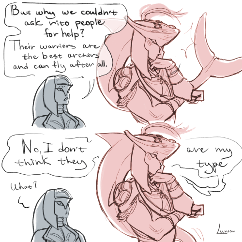 lunian: Kinda sequel of previous Sidlink comic because I cant stop myselfAlso, Sidon gdi, its not Ba