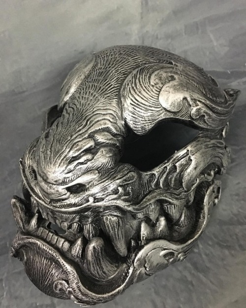 missmonstermel: Silver Ornate Panther mask is in the shop! Use the link in my profile to purchase th